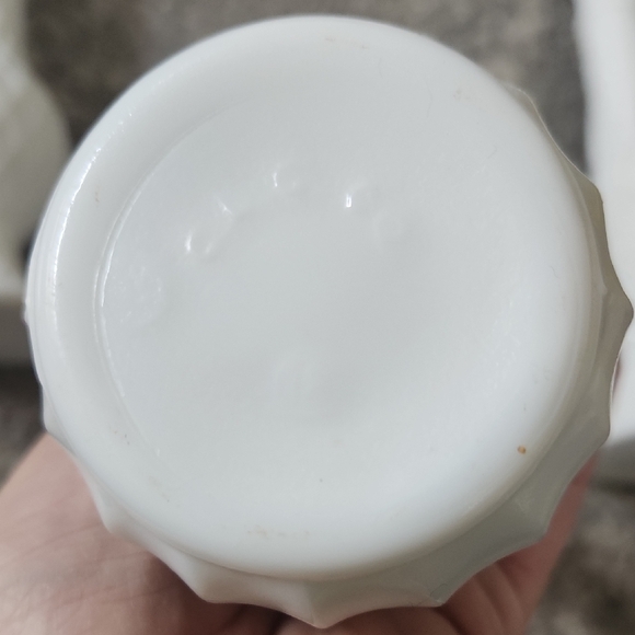Vintage Milk Glass Vases - Picture 9 of 14